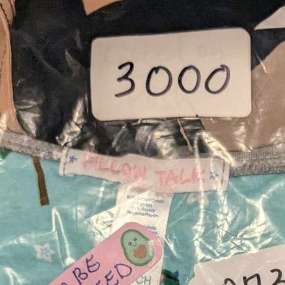 Patterned V-Neck Blouse by Intuitions - Picture 5 of 5